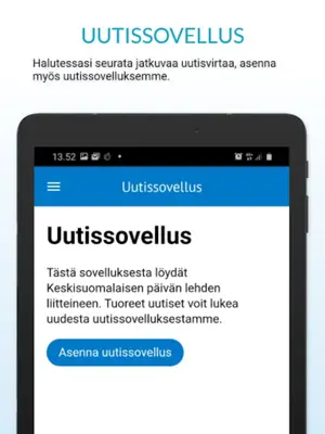 Päivän lehti android App screenshot 10