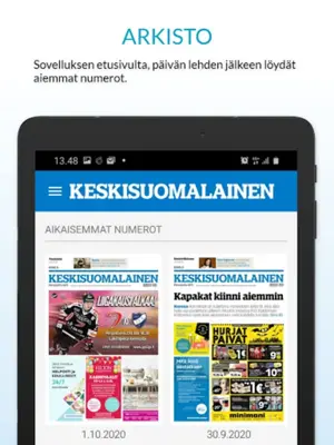 Päivän lehti android App screenshot 12