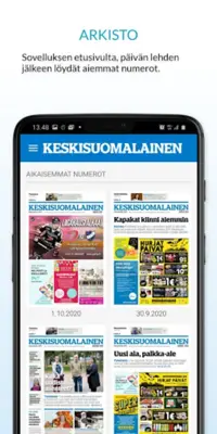 Päivän lehti android App screenshot 20