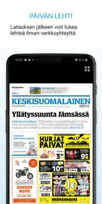 Päivän lehti android App screenshot 21